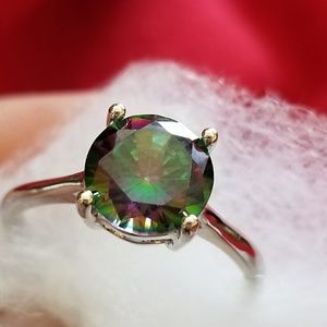 Vintage style 925 silver ring